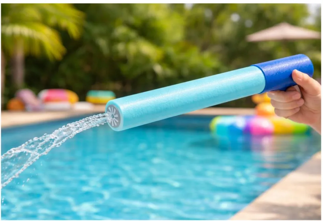 Eddy Toys Waterpistool Foam 54cm - Blauw