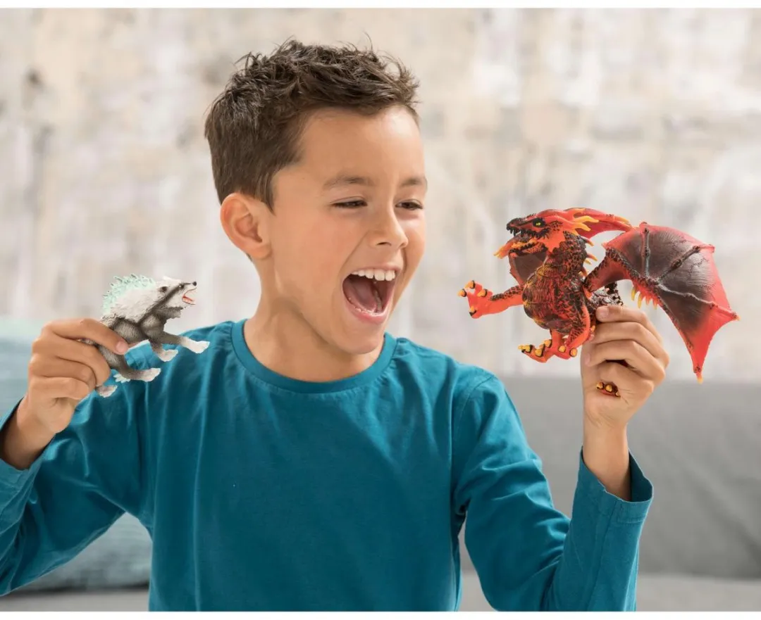 Schleich Eldrador Creatures Sneeuwwolf Speelfiguur 42452