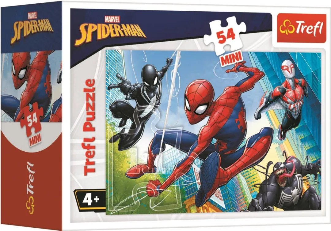 Trefl Spider-Man 2 Mini Puzzel 54 Stuks - Meerkleurig