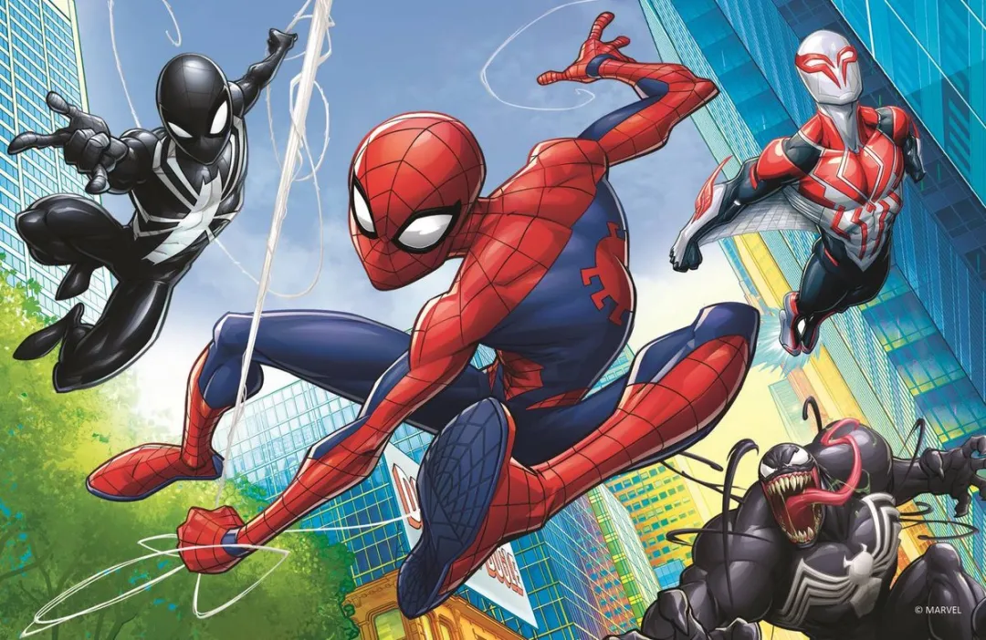 Trefl Spider-Man 2 Mini Puzzel 54 Stuks - Meerkleurig