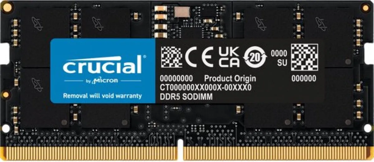 Crucial CT24G56C46S5 DDR5 SO-DIMM 24GB ECC