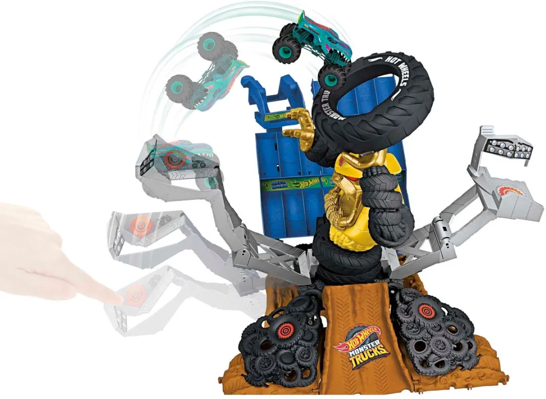 Hot Wheels Monster Trucks Smashers Arena Speelset - 4+