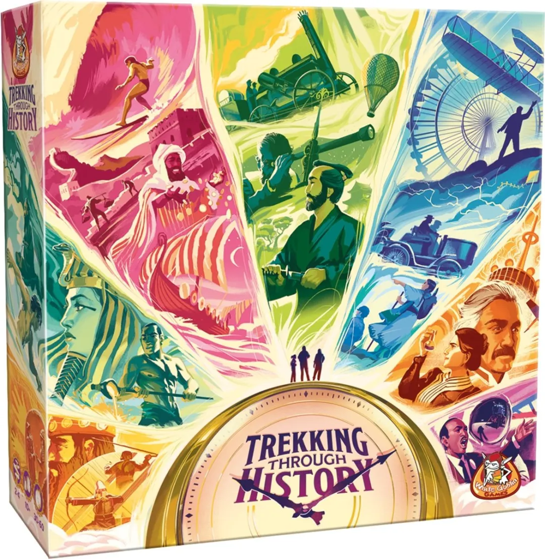 White Goblin Games Trekking through History WGG2337 Familiespel