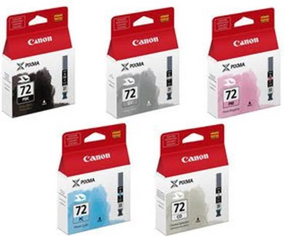 Canon PGI-72 Inktcartridges - 510 pagina's - Multi Kleur