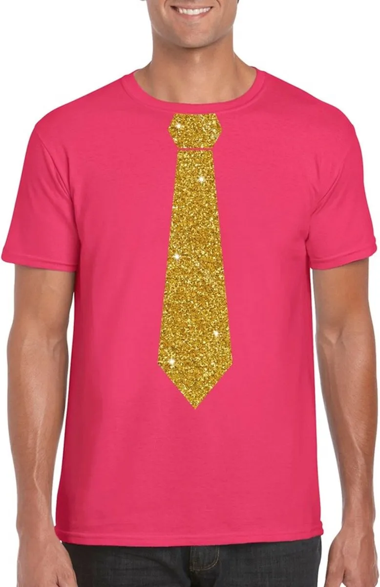 Bellatio Design Verkleedshirt Roze L