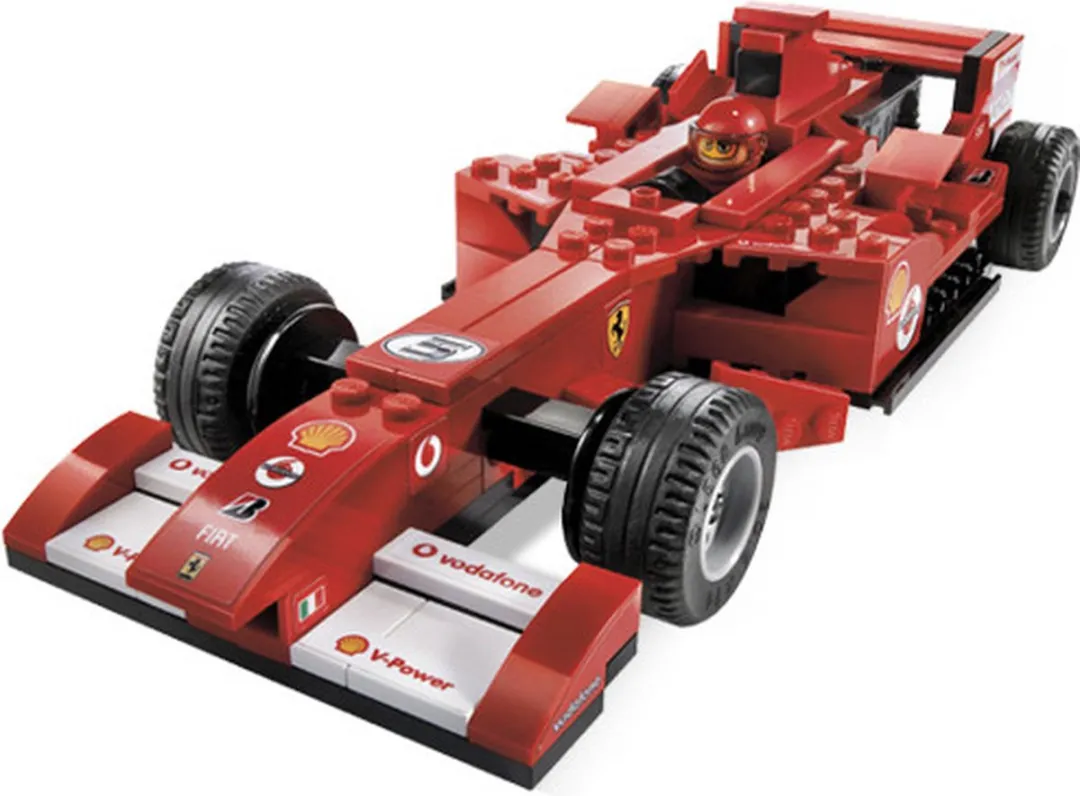 LEGO 8142 Ferrari 248 F1 Racers - 167 Stukken - Multicolor