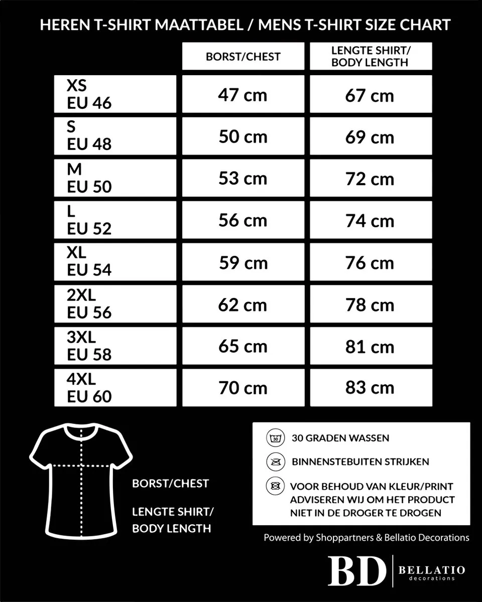 Bellatio Design Verkleedshirt M - Wit met Glittergouden Stropdas