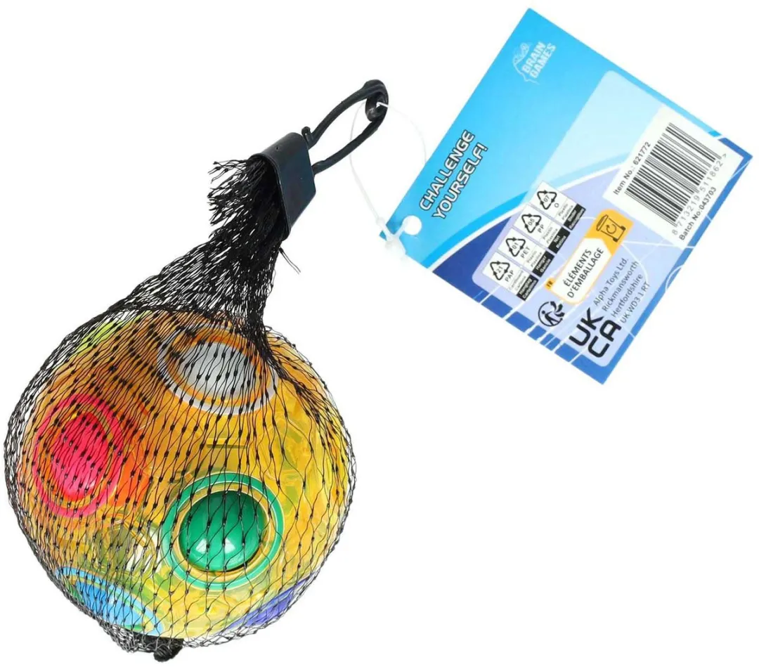 Brain Games Magische Bal Fidget Speelgoed - 6,5 cm - Meerkleurig