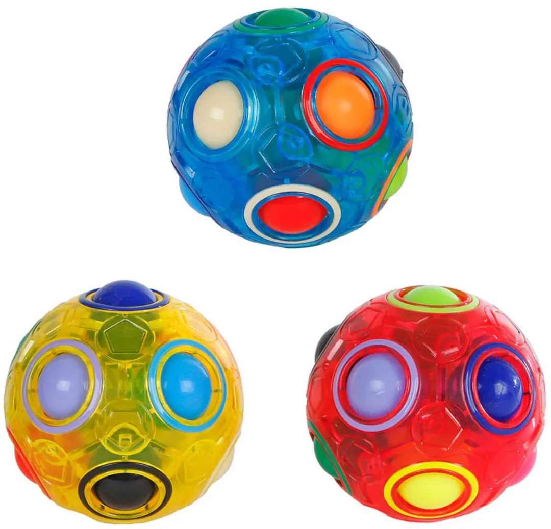 Brain Games Magische Bal Fidget Speelgoed - 6,5 cm - Meerkleurig