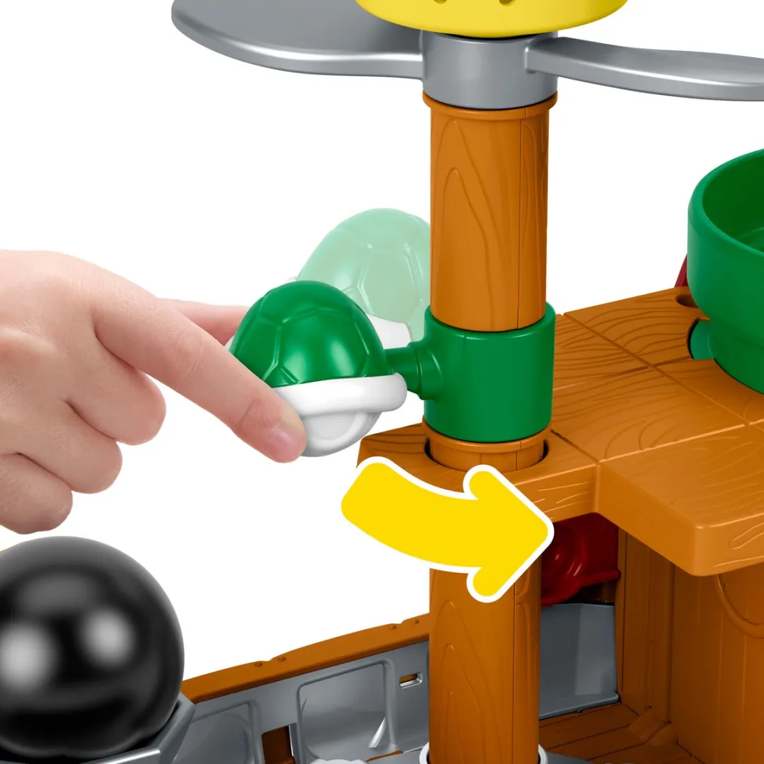 Mattel My Mario Little People Bowser's Luchtkasteel Speelset - Multi