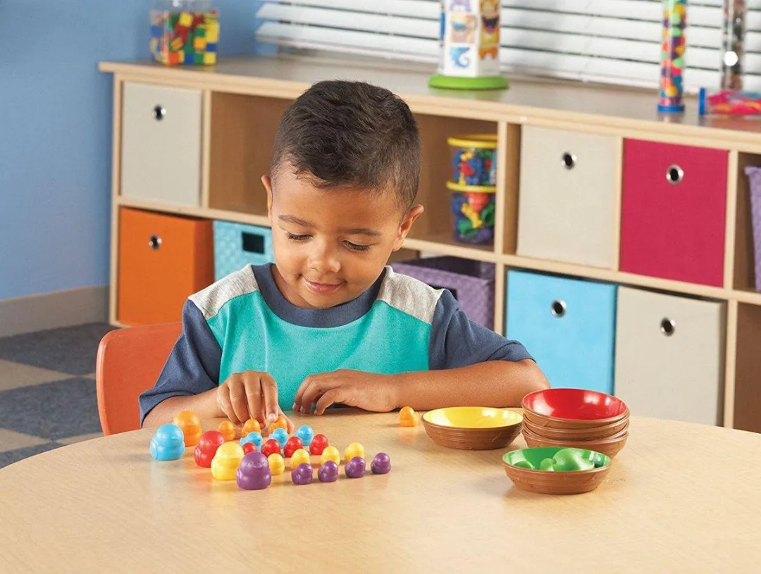 Learning Resources Vogels in een Nest Sorteerset 36 Stuks - Meerkleurig