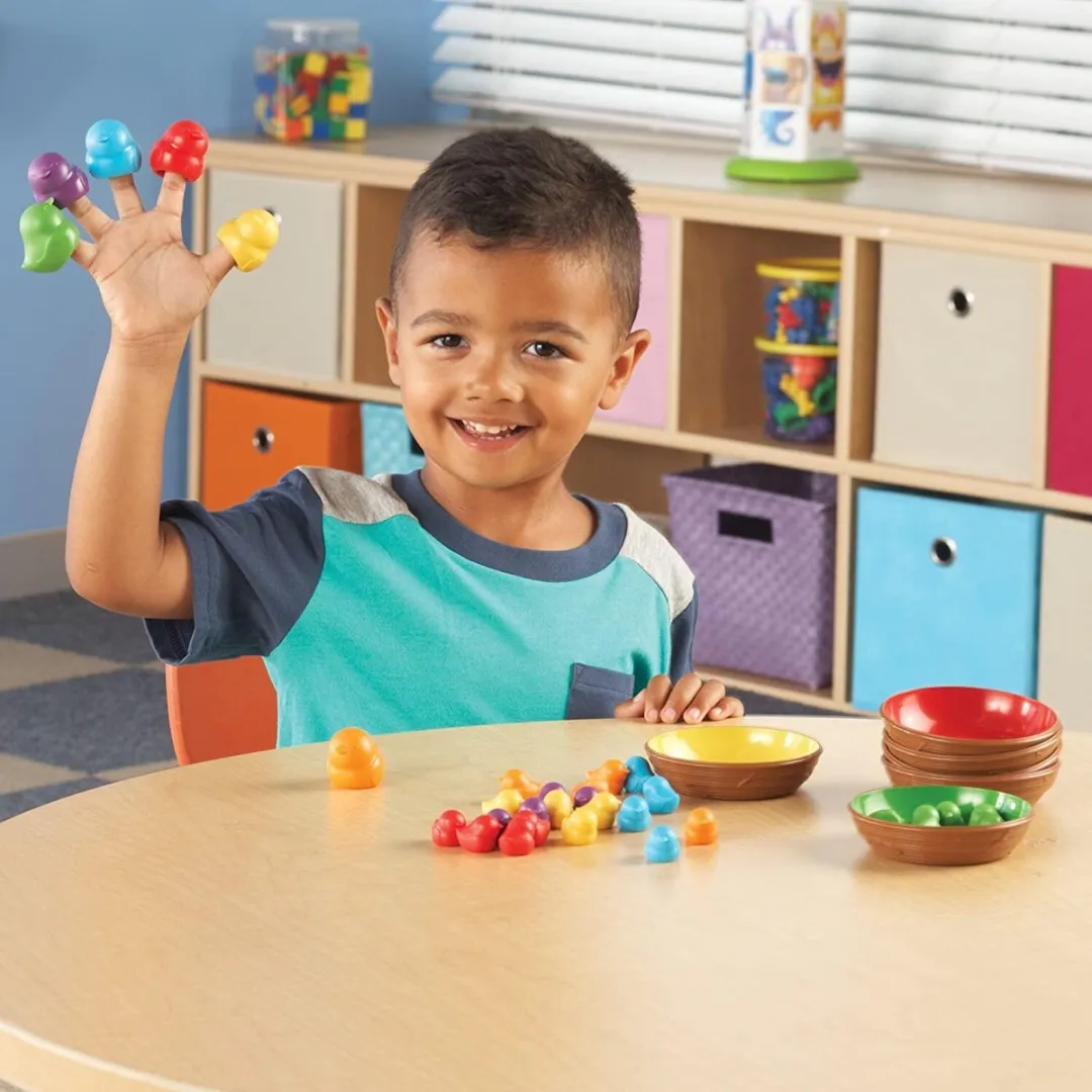 Learning Resources Vogels in een Nest Sorteerset 36 Stuks - Meerkleurig - afbeelding 6 van 6