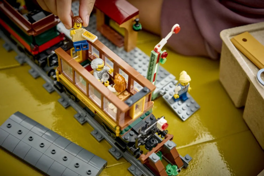 LEGO City Vintage Stoomtrein 60511 - 575 Stukken - Multicolor