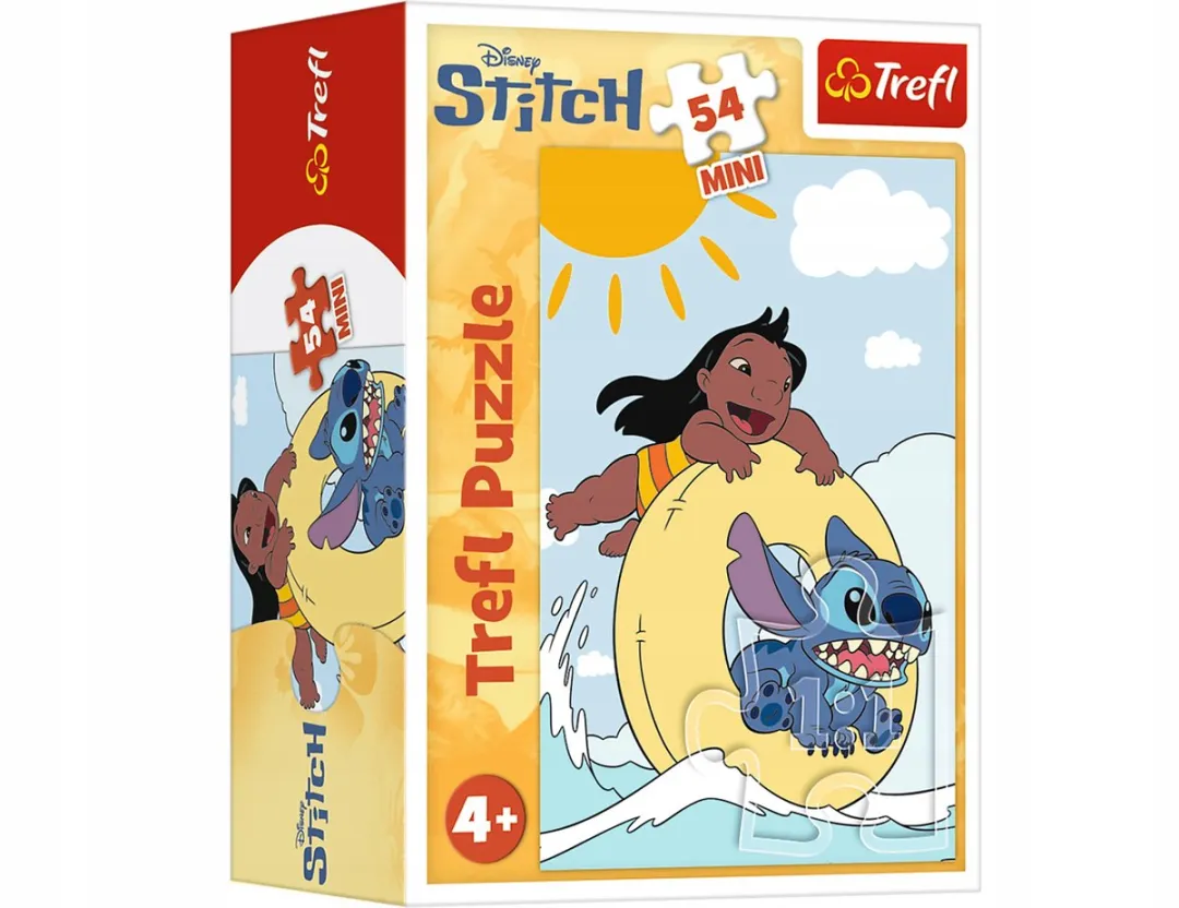 Trefl Mini Puzzel 54 Stukjes Disney Lilo & Stitch - Meerkleurig