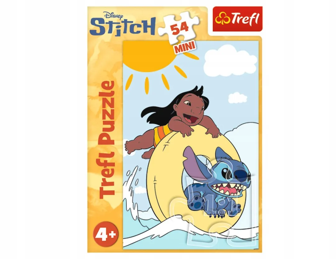 Trefl Mini Puzzel 54 Stukjes Disney Lilo & Stitch - Meerkleurig