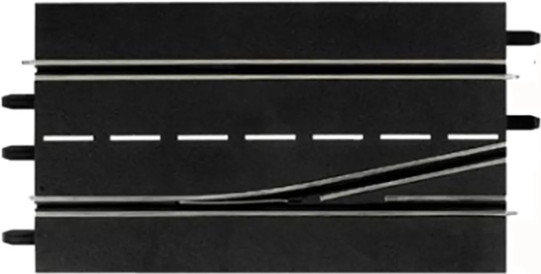 Carrera Digital 132 Wissel Links 20030343 - Zwart