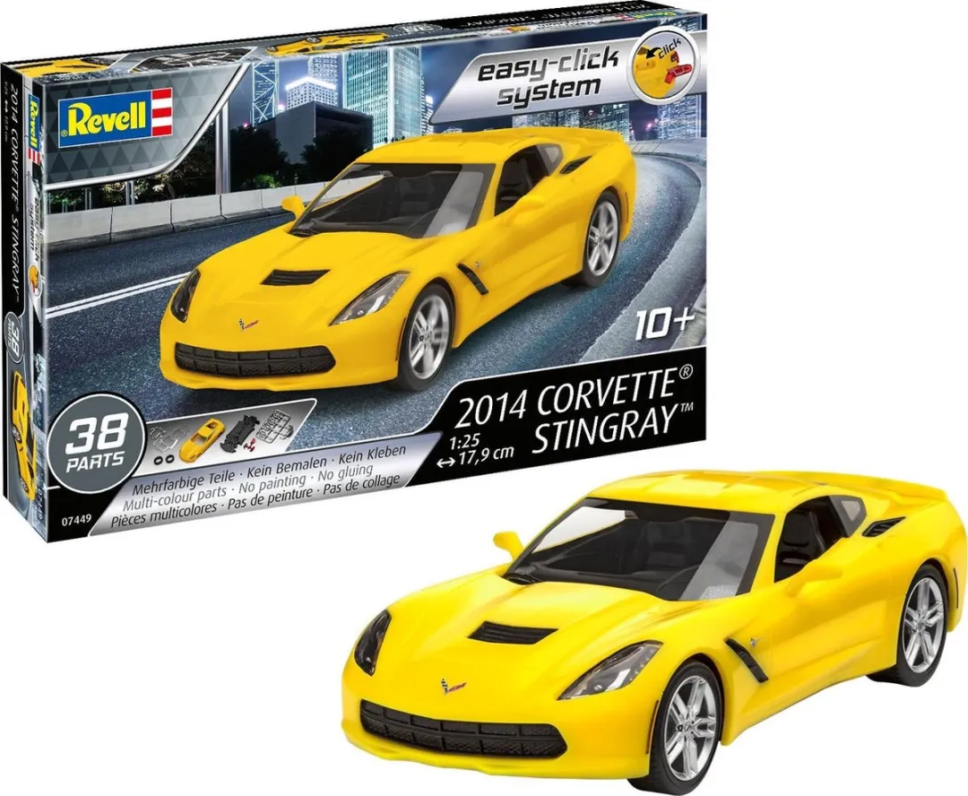 Revell Corvette Stingray 1:25 Modelbouwset 38-delig