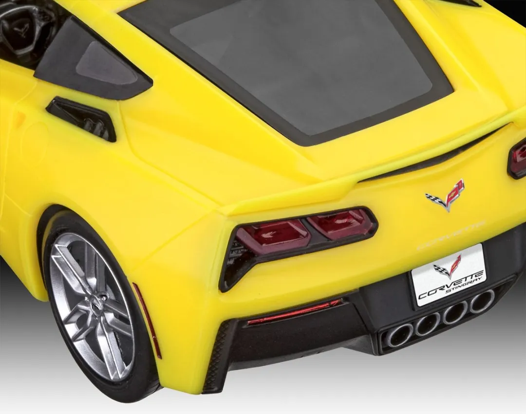 Revell Corvette Stingray 1:25 Modelbouwset 38-delig - Geel