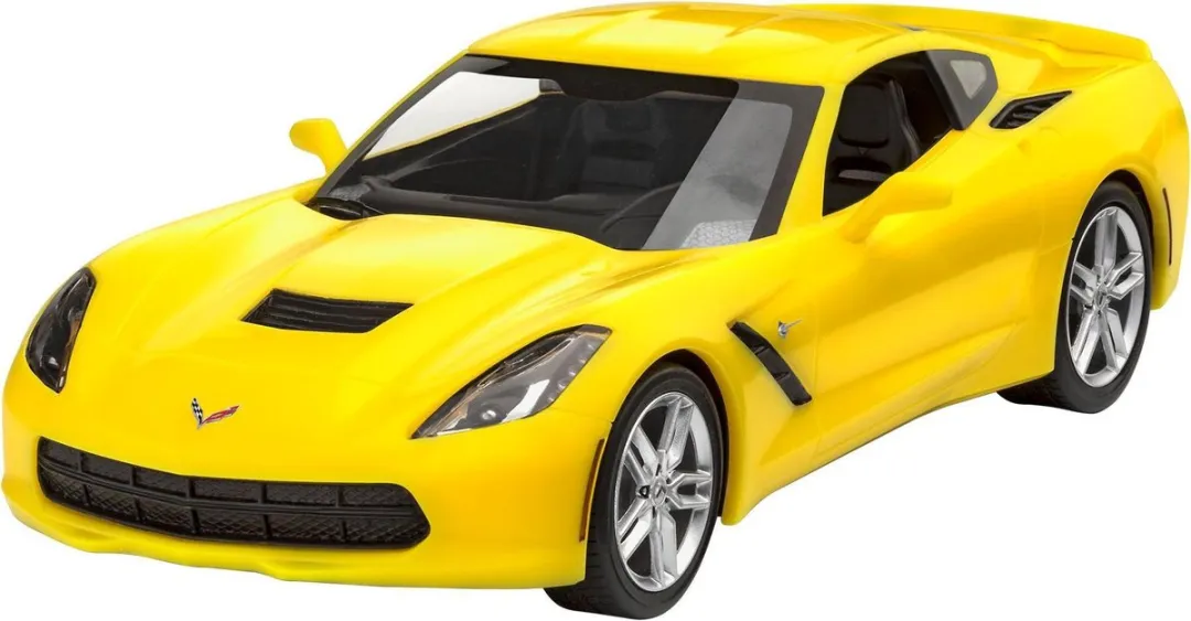 Revell Corvette Stingray 1:25 Modelbouwset 38-delig - Geel