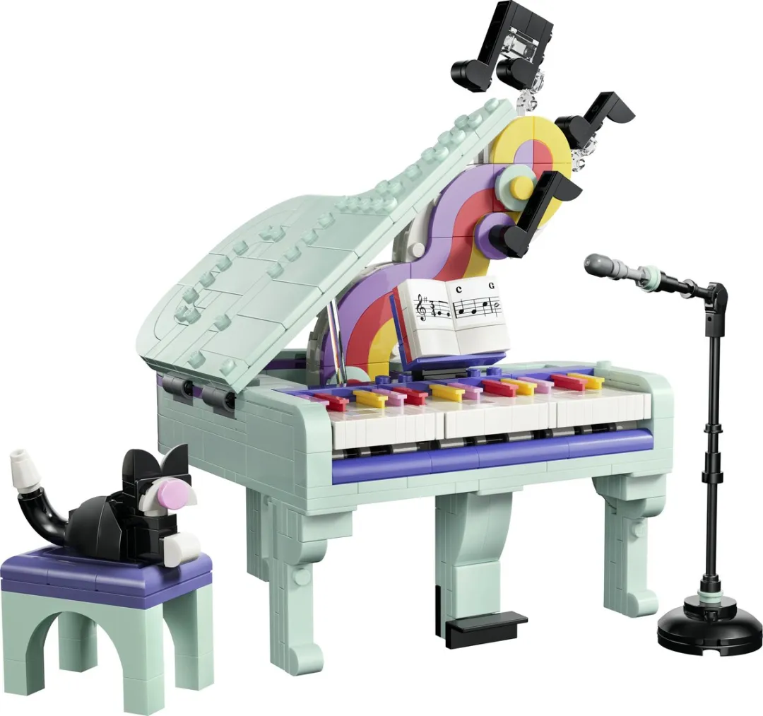 LEGO Creator 3in1 Piano met Kat 31392 - 485 Stukken