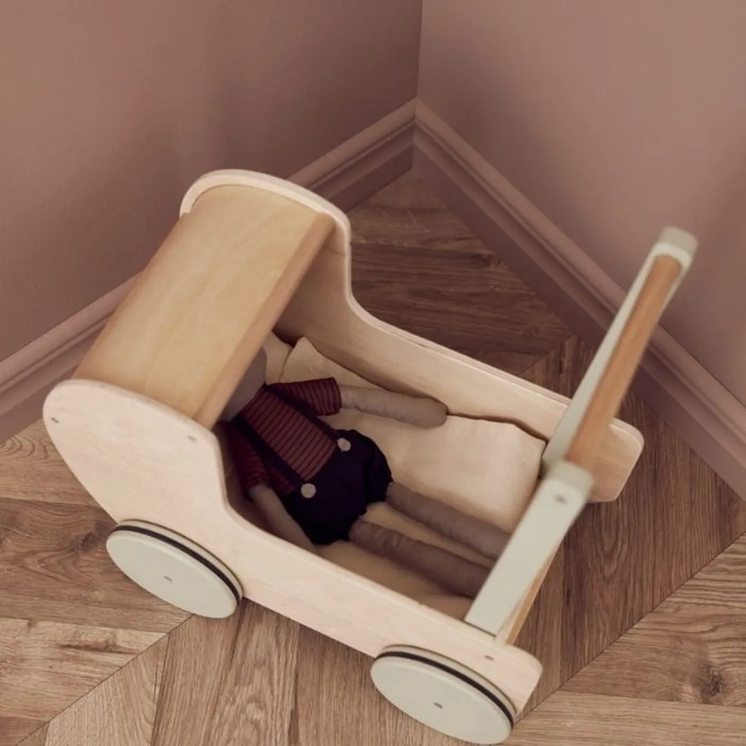 Kids Concept Poppenwagen Natural 1000558