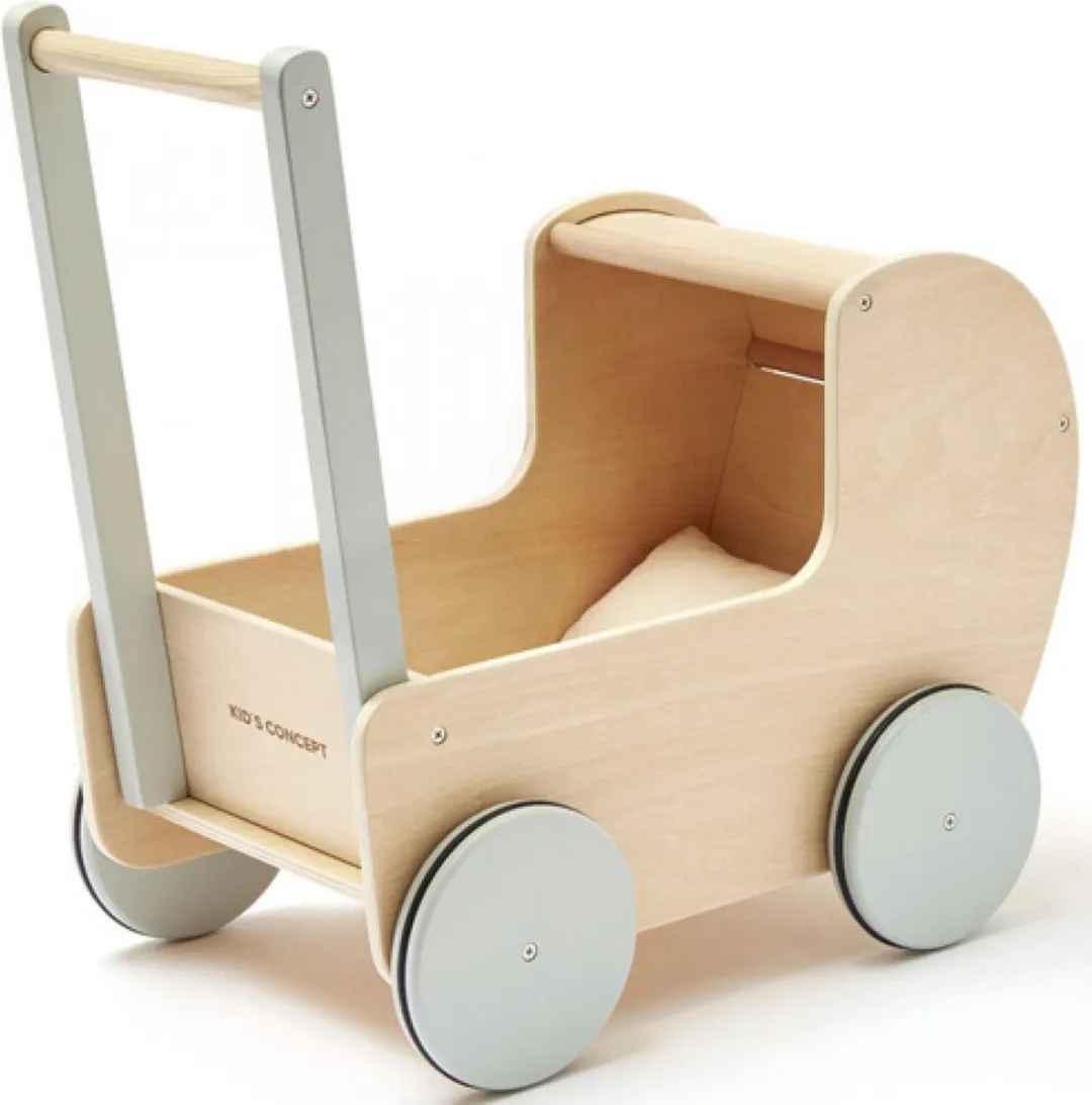 Kids Concept Poppenwagen Natural 1000558