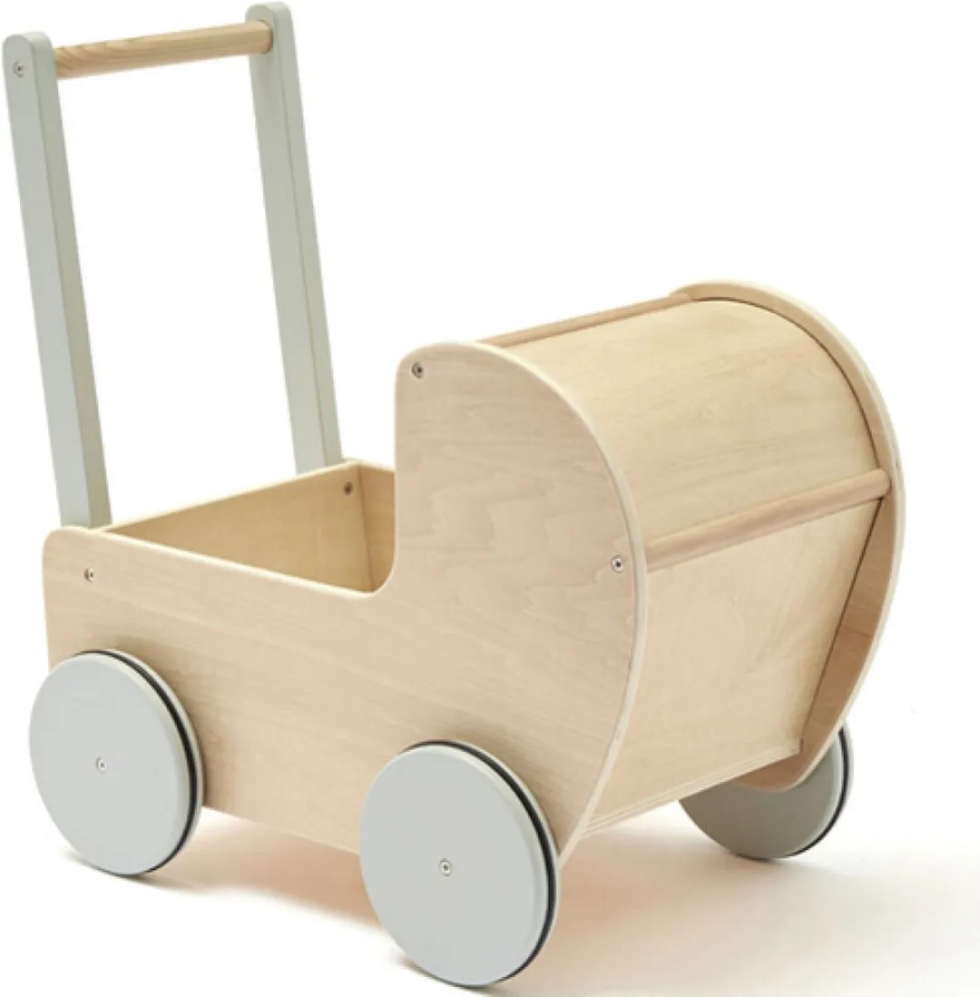 Kids Concept Poppenwagen Natural 1000558