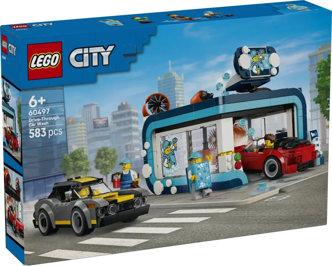 LEGO City Autowasstraat 60497 - 583 Stukken - Meerkleurig - afbeelding 6 van 6