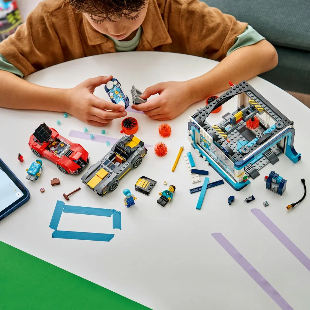 LEGO City Autowasstraat 60497 - 583 Stukken - Meerkleurig