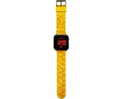 Disney Pokémon LED Horloge Pikachu - Geel