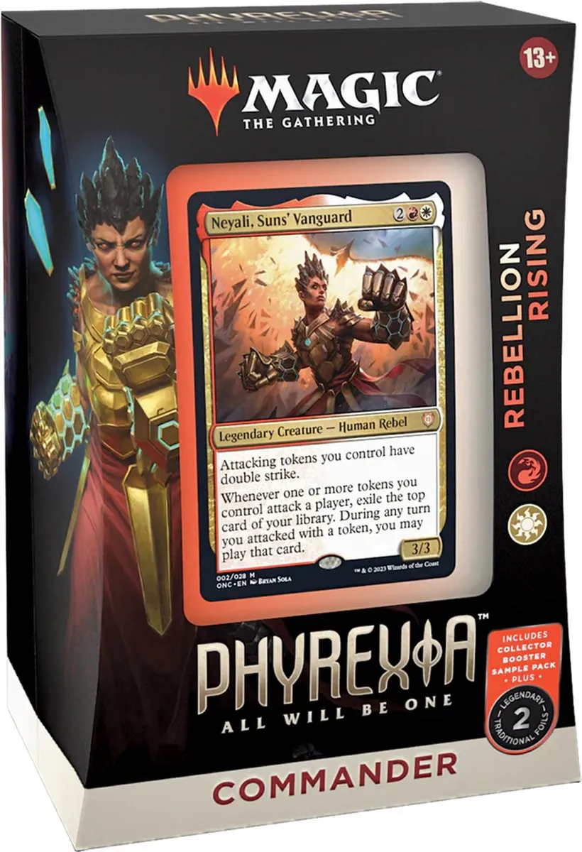 Magic The Gathering Phyrexia: All Will Be One Rebellion Rising Commander Deck