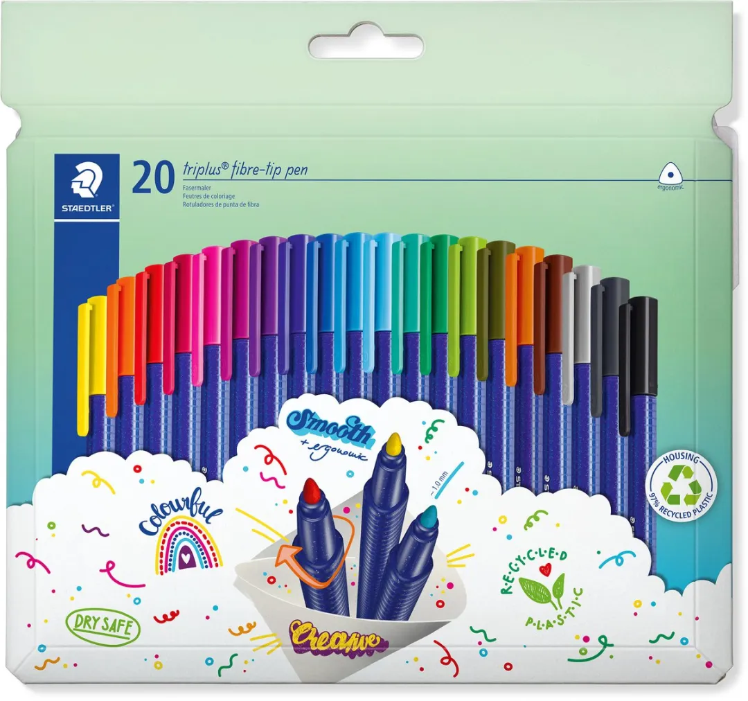 STAEDTLER triplus color 323 Driekantige Kleurstiften
