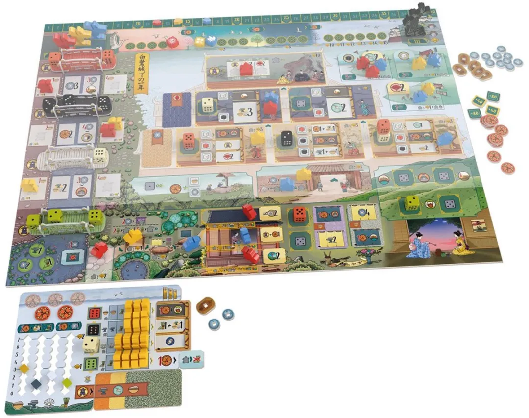 Asmodee The White Castle Matcha Expansion - 2-6 Spelers