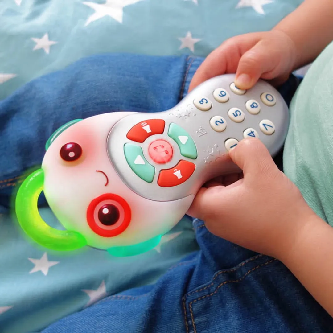B.Toys Muzikale TV Afstandsbediening - Kleurrijk Verlicht