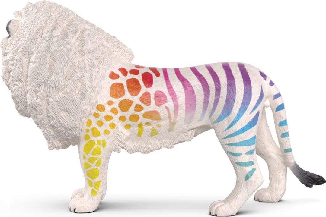 Schleich Leeuw 90 Years Edition 72264 - Wit