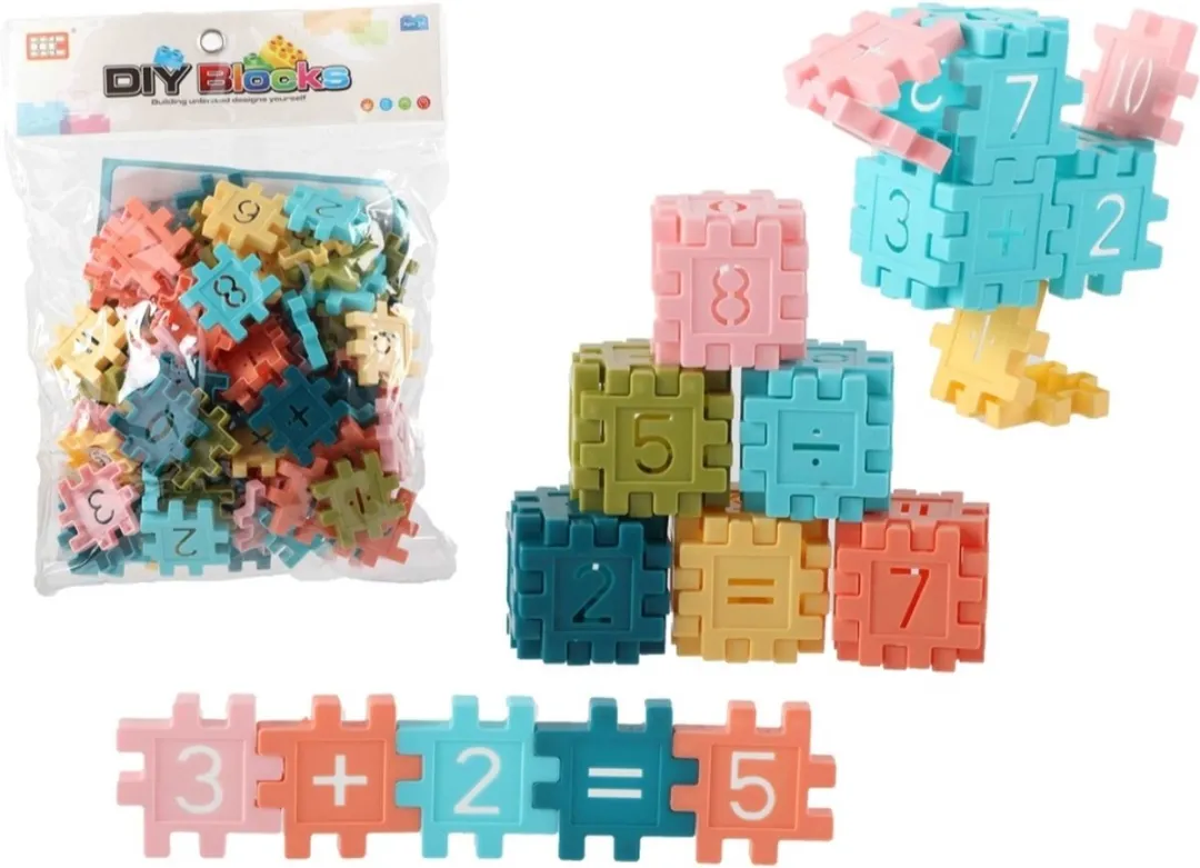 Jonotoys Kidsfun Bouwstenen 64-delig