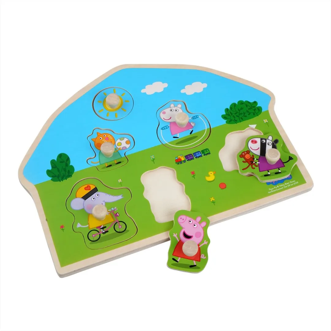 Barbo Toys Peppa Pig Houten Puzzel