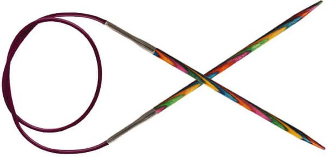 KnitPro Symfonie Rondbreinaald 150cm - Multikleur