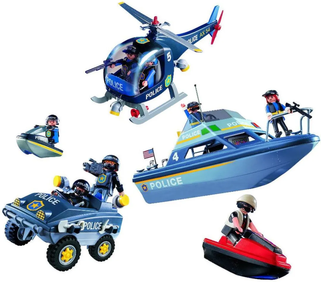 Playmobil Mega Politie Set 9043 - Multi - afbeelding 6 van 6