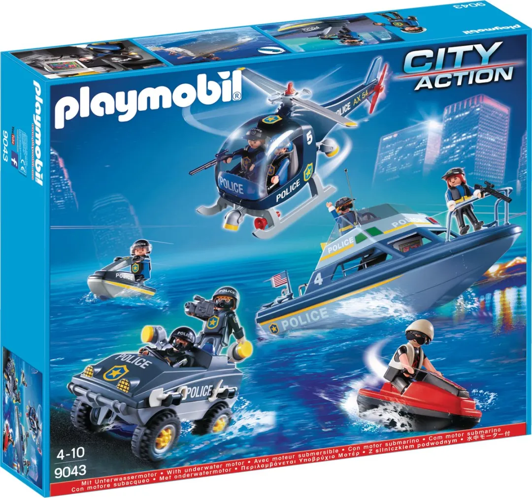 Playmobil Mega Politie Set 9043 - Multi