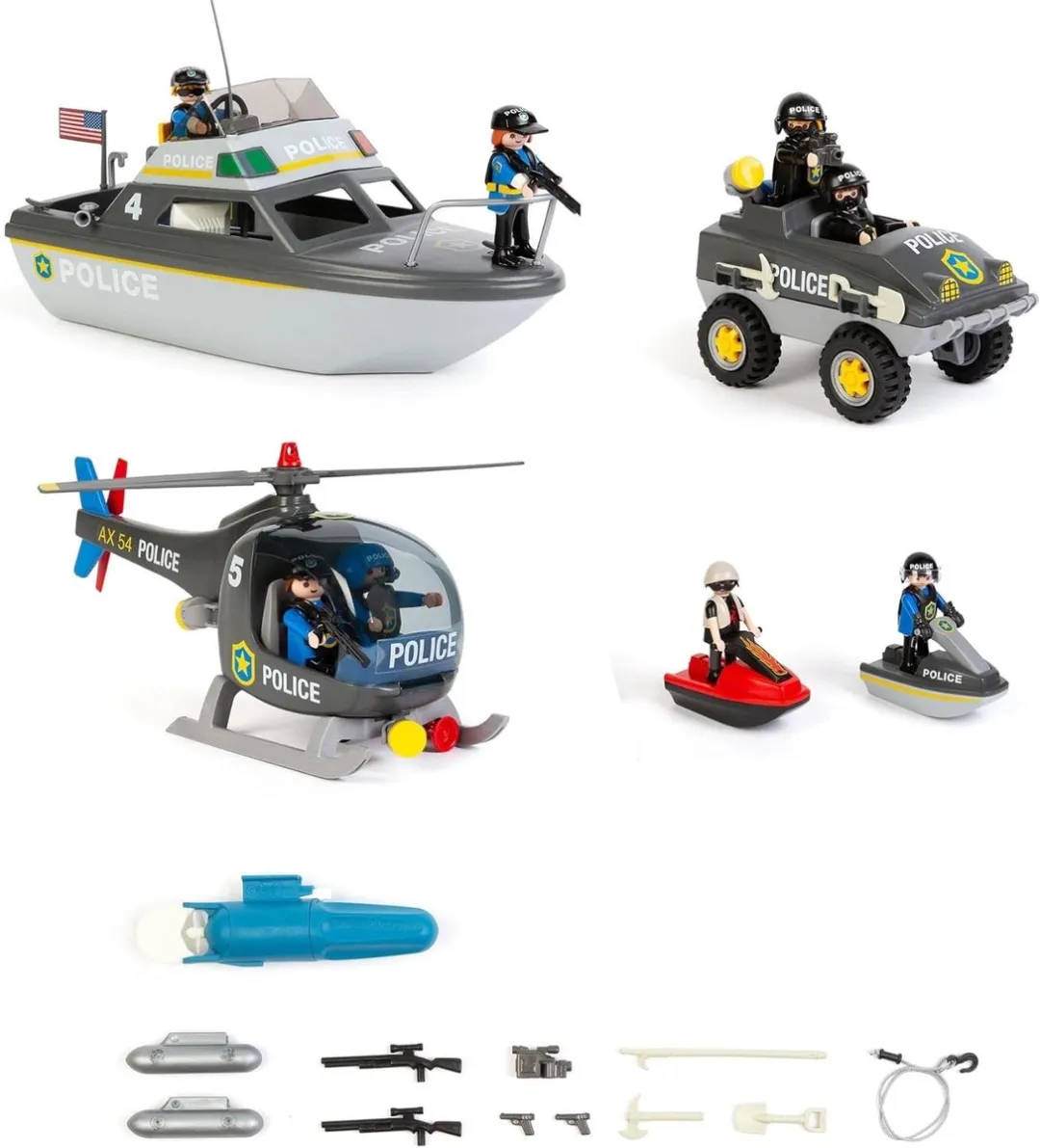 Playmobil Mega Politie Set 9043 - Multi