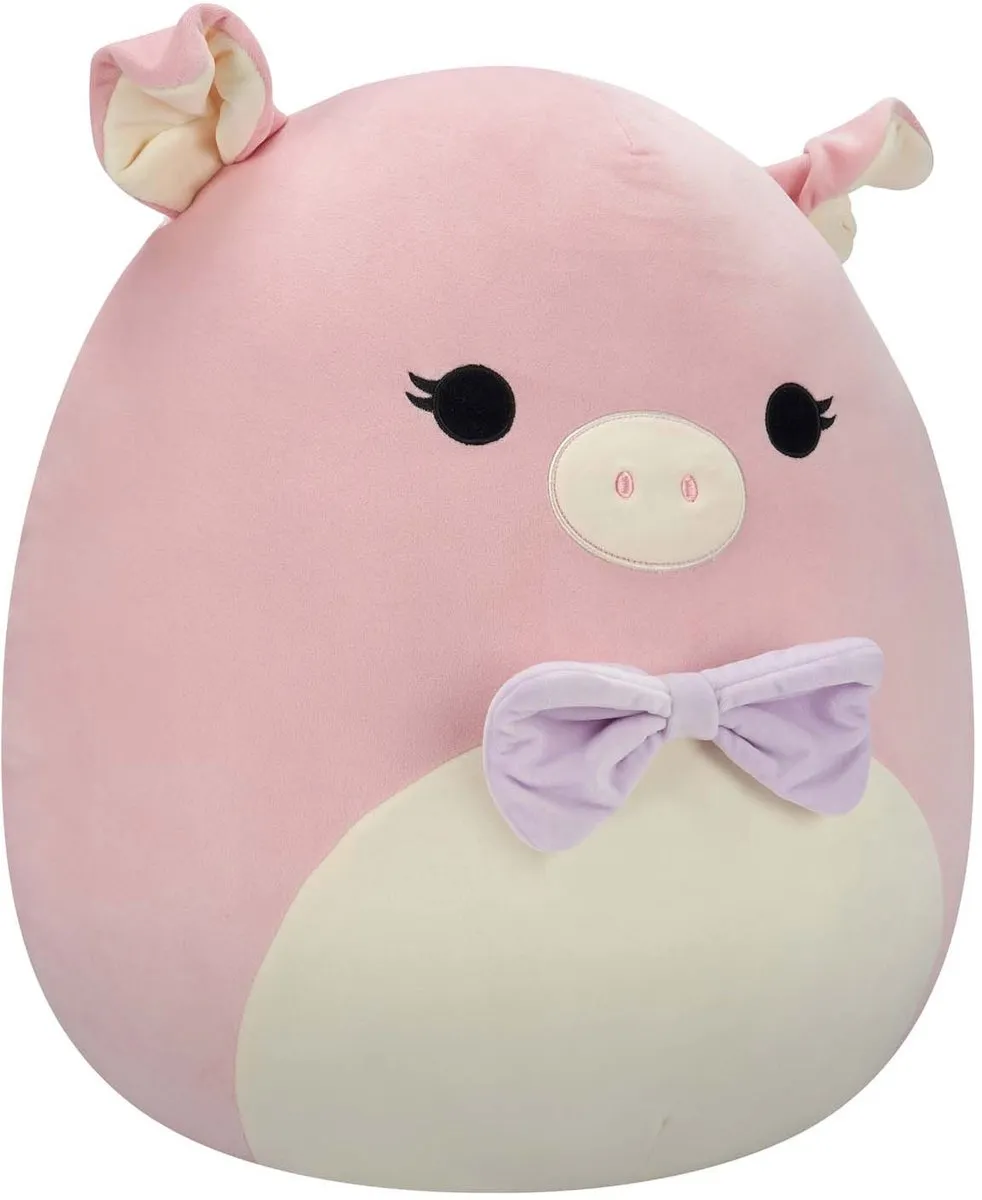 Squishmallows Hettie Pluche Varken 50cm - Paarsroze