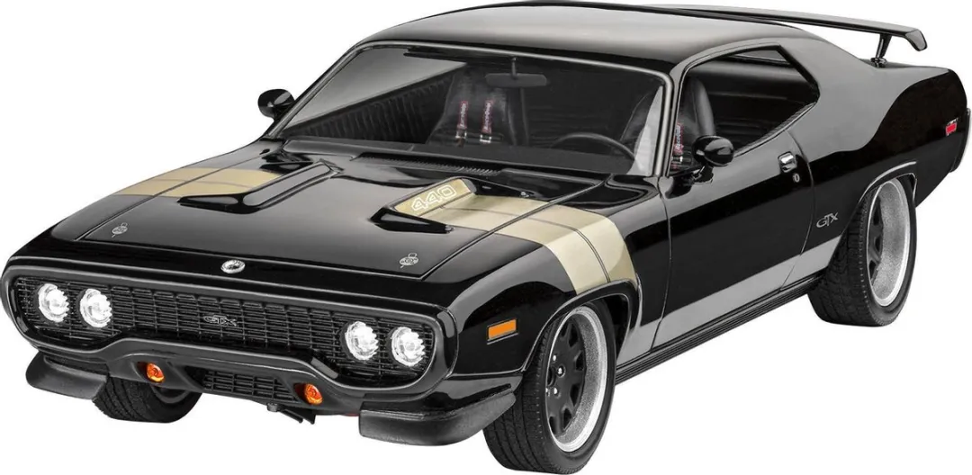 Revell 07692 Fast & Furious Dominic 1971 Plymouth GTX Modelbouwpakket 1:24 - Multi