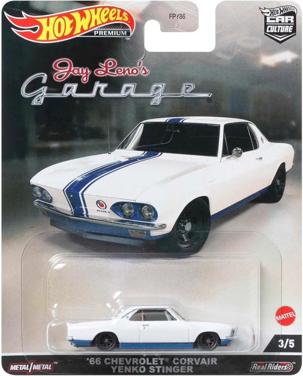 Hot Wheels Chevrolet Corvair Yenko Stinger Jay Leno's Garage HCJ84
