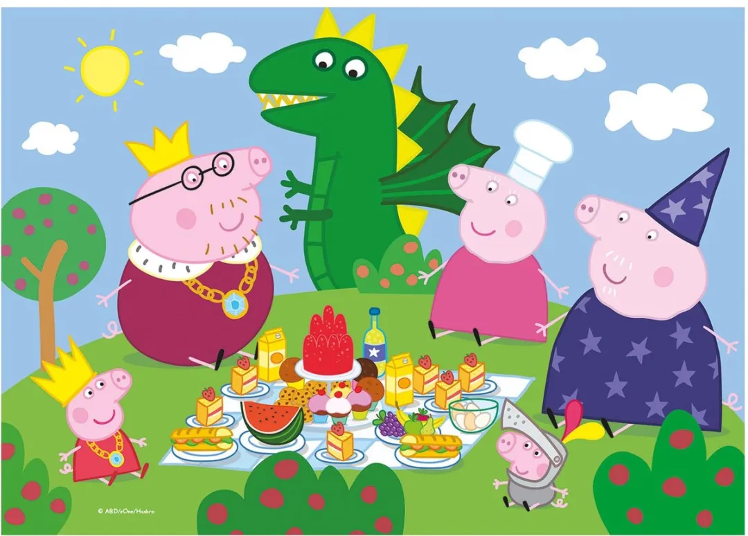 Clementoni Peppa Pig Puzzel 20 Stuks - Meerkleurig