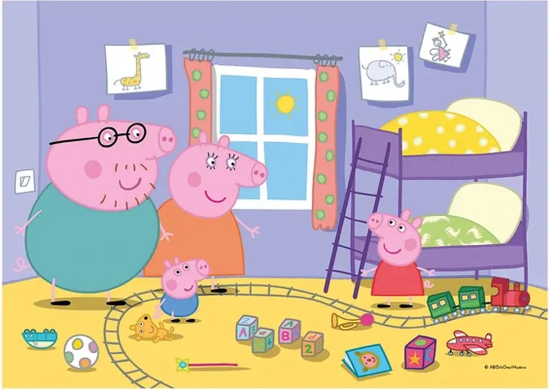 Clementoni Peppa Pig Puzzel 20 Stuks - Meerkleurig