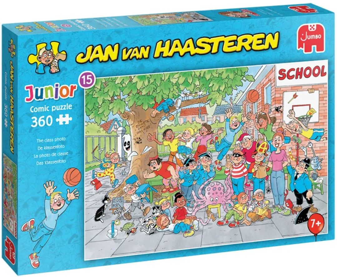 Jan van Haasteren Junior De Klassenfoto Puzzel 1500 Stuks