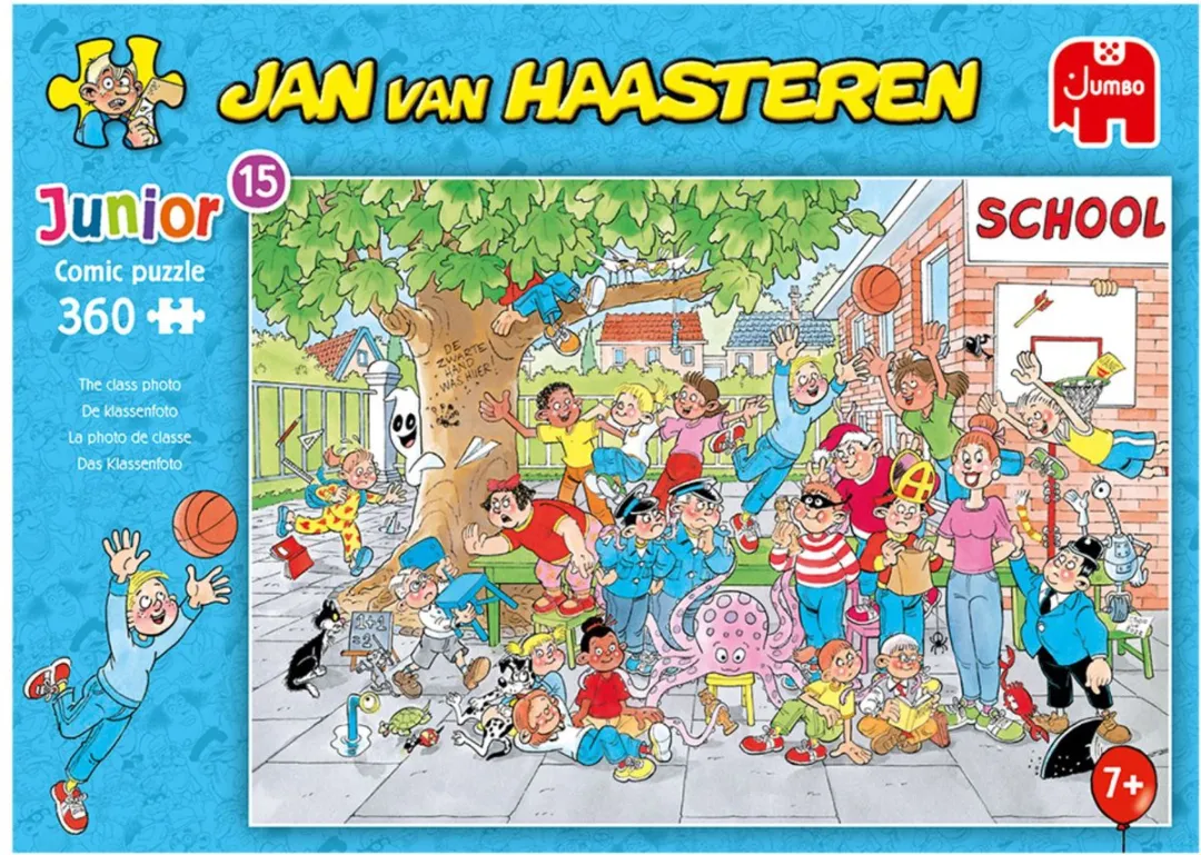 Jan van Haasteren Junior De Klassenfoto Puzzel 1500 Stuks - Multicolor