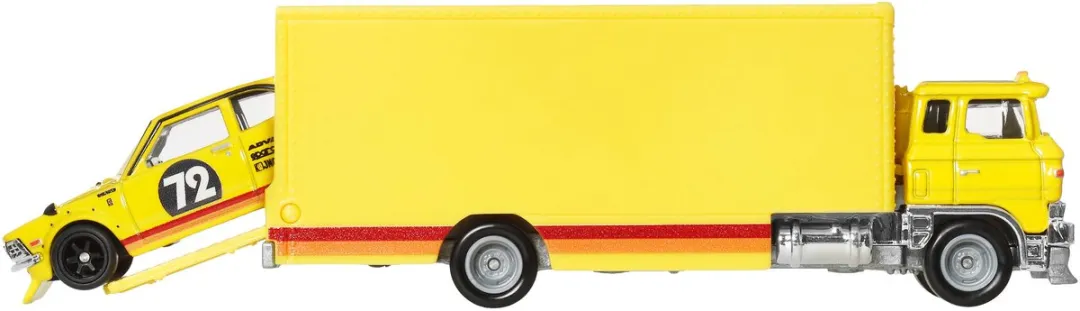 Hot Wheels Car Culture Team Transport JBM34 Voertuigenset - Geel
