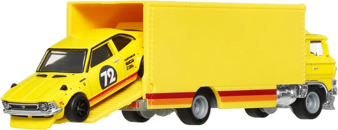 Hot Wheels Car Culture Team Transport JBM34 Voertuigenset - Geel